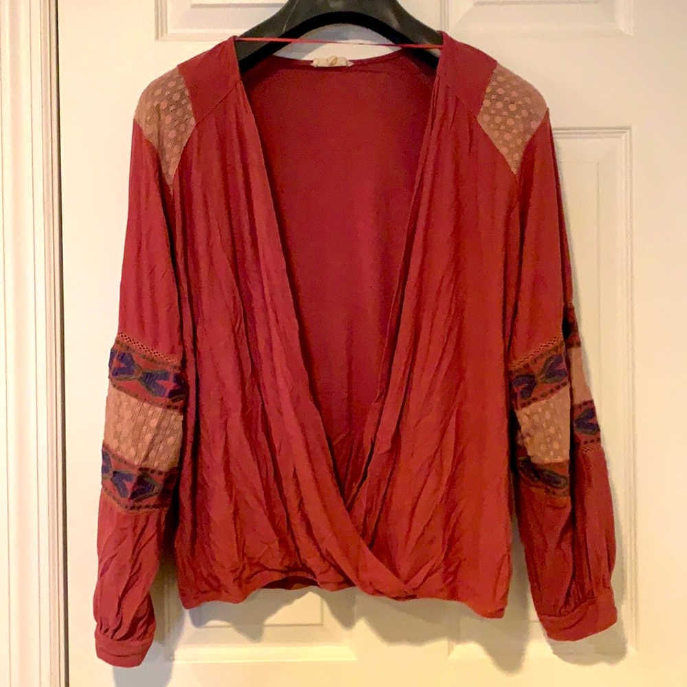 Plung Copper with Aztec sleeve design